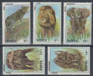 Kenya 1992 Wildlife Set (x5) (id:763/d52742)