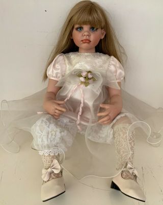 Fayzah Spanos Give Peace A Chance Doll Numbered & Signed