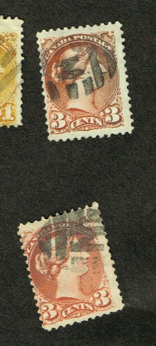 Canada Small Queens Newmarket Fancy Cancel Lacelle 940 Fine (mov28