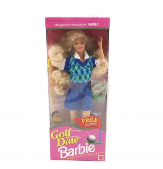1992 Mattel Target Exclusive Golf Date Barbie No.  10202 In