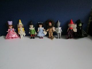 2007 Wizard Of Oz - 8 Dolls Madame Alexander/ Mcdonald 