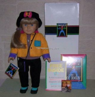 Pleasant Company 1996 Gt3b American Girl Today Doll And Meet Accessories