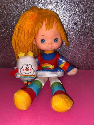 1983 Mattel Rainbow Brite And Twink Sprite Vtg 80 