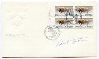 Canada Fdc 1981 Wildlife - Bison - Artist Signed - Robert Bateman