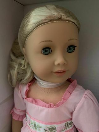 American Girl Caroline Abbott 18 " Doll,  Book & Meet Accessories Retired