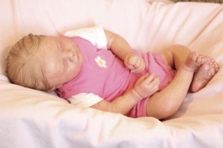 Reborn Lifelike Baby Girl,  Miranda,  By Denise Pratt