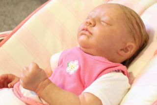 Reborn lifelike baby girl,  Miranda,  by Denise Pratt 2
