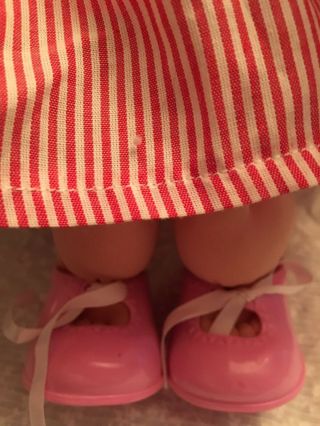 Cabbage Patch Babyland General Hospital Cleveland,  GA doll Pink stripe dress.  Y 2