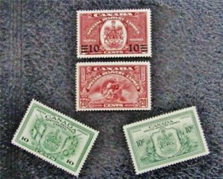 Nystamps Canada Stamp E6 // E11 Og H / Nh $35