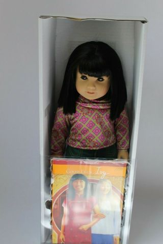 American Girl Ivy Ling 18 " Doll,  Book Julie 