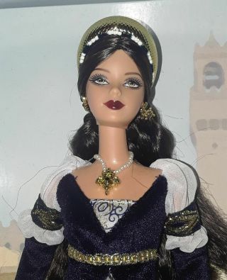 Princess Of The Renaissance Barbie 2005 Dolls Of The World Nrfb Mattel