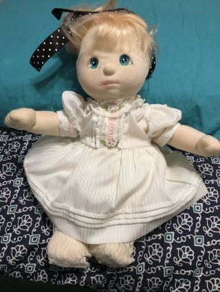 Vintage My Child Doll Blonde With Blue Eyes Doll