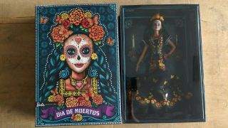 Barbie Day Of The Dead - Dia De Las / Los Muertos Doll In Hand Ready To Ship