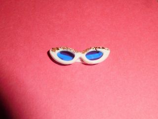 Vintage Barbie Doll Cat Eye Sunglasses Glitter Glasses 1961 Vhtf