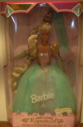 1994 Rapunzel Childrens Collectors Series Se Barbie Nrfb Mib Non Smoking House