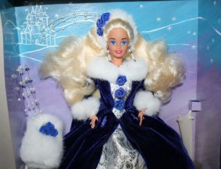 Winter Princess Barbie 10655 Mattel Limited Ed. ,  1993 Nrfb Winter Princess Coll