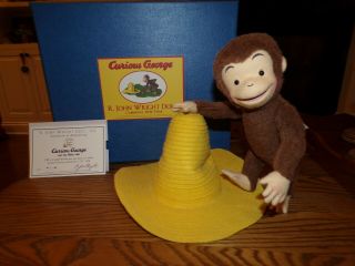 R.  John Wright Curious George And The Big Yellow Hat Low 10 Of 500