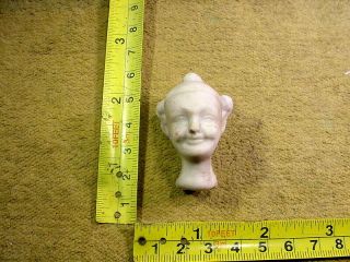 Excavated Vintage Lovely Bisque Swivel Doll Head Woman Age 1890 German A 13782
