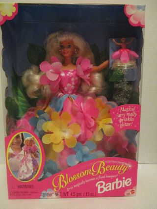 1996 Blossom Beauty Barbie With Magic Fairy Glitter
