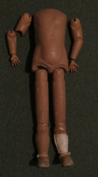Vintage Doll Body For Restoring/restringing - Compo - Wood - ? 27 "