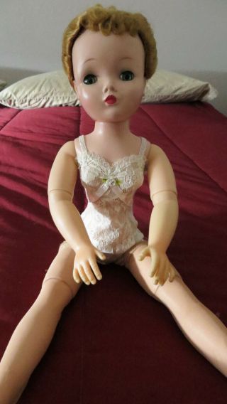 Cissy Doll With Nylons And Tagged Teddy Ec