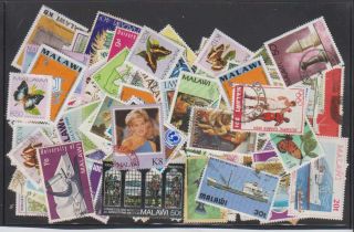 A5788: (165) Modern Malawi Stamps,  High Values