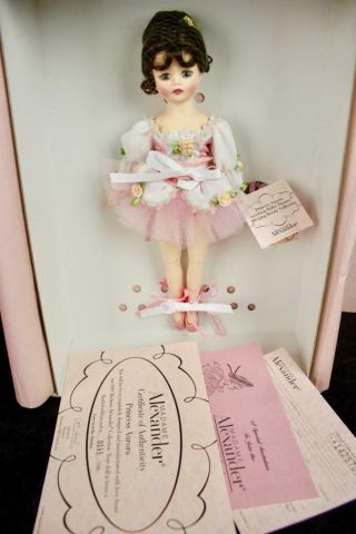Nib Hard To Find Madame Alexander Doll Princess Aurora 48360 Cissette Ballet