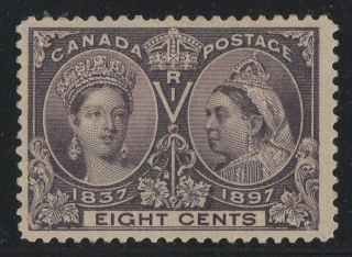 Moton114 56 Jubilee 8c Canada No Gum Well Centered