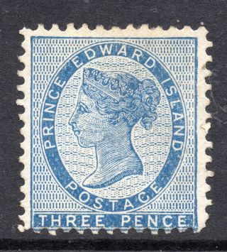 Prince Edward Island = 1870 3d Blue (p11.  5 To 12).  Sg30.  Very Fine /