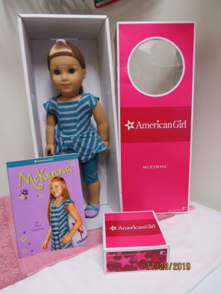 American Girl Doll Goty Mckenna Head Meet Clothes Retired Goty 2012