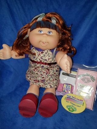 Cabbage Patch Kids Pa Magic Touch Color Red Silk Meghan Melina 5/8