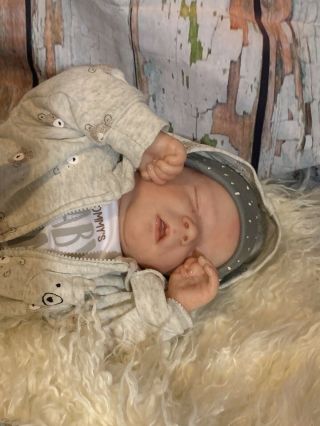 Reborn Realborn Baby Doll / Darren Asleep/