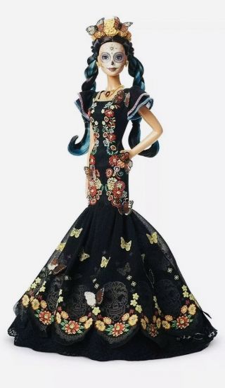 Barbie Doll Dia De Los Muertos Day Of The Dead Confirmed Collectible