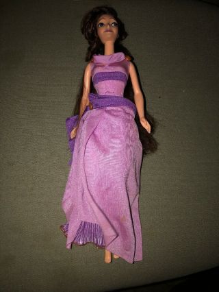 Rare Disney Doll Megara Meg From Hercules Fashion Secrets Mattel