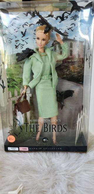 2008 The Birds Barbie Doll Alfred Hitchcock Classic Vintage Rare