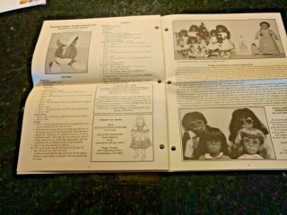 Vintage 1996 Friends of Sasha Newsletters with doll articles and crafts 3