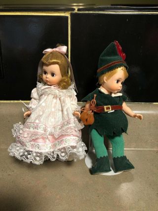 Madame Alexander Dolls 8in Peter Pan & Wendy