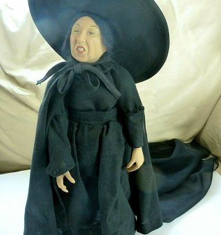Sheila Kwartler Wizard Of Oz Margaret Hamilton Wicked Witch Doll Ufdc Souvenir