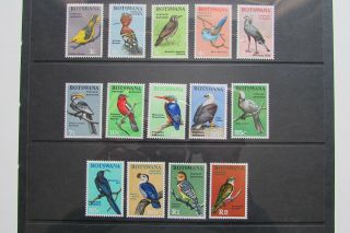 Xl4224: Botswana (1967).  Complete Stamp Set To R2