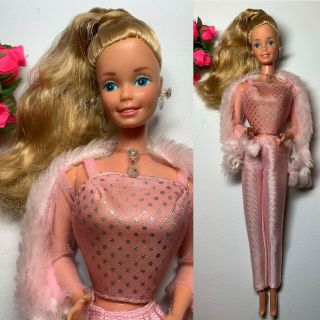 Mattel Vintage Superstar Era Pink & Pretty Barbie Doll