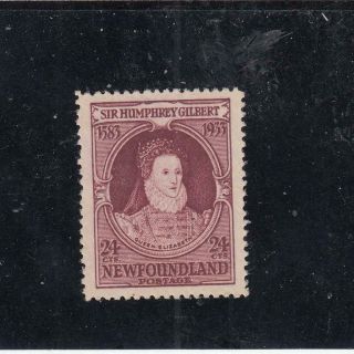 Newfoundland 224 Vf - Mng 24cts Qe1 Cat Value $36