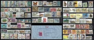 Angola Early - Modern Selection Complete Part Sets Cover Vfu 110 Stamps 0308