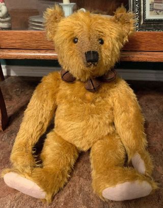 Terry John Woods Teddy Bear 18” Artist Ooak? Handmade