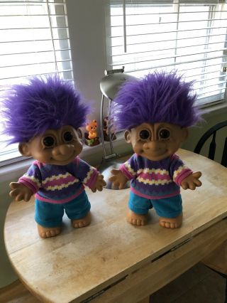 2 Russ 18 Inch Troll Collectors Edition Large Troll