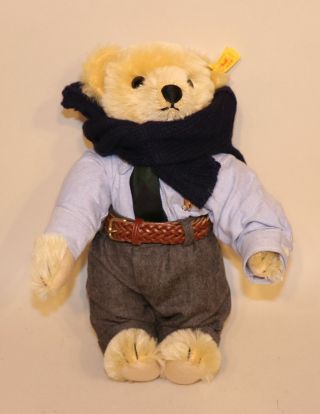 1994 Steiff Ralph Lauren Polo Preppy Teddy Bear 027062