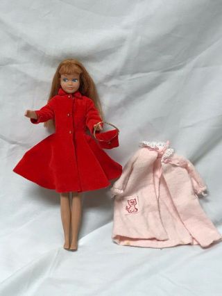Vintage 1963 Red Headed Skipper Doll 2 Straight Legs With Labeled Skip