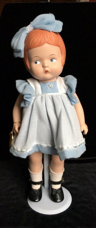 Effanbee 14 " Porcelain Patsy Doll P226 800/17,  500