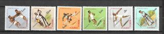 Cape Verde Sc 320 - 25 Nh Issue Of 1962 - Sport