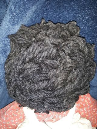 25 Inch Black/African American Raggedy Ann Doll,  Cotton Fabric Handmade So Cute 3