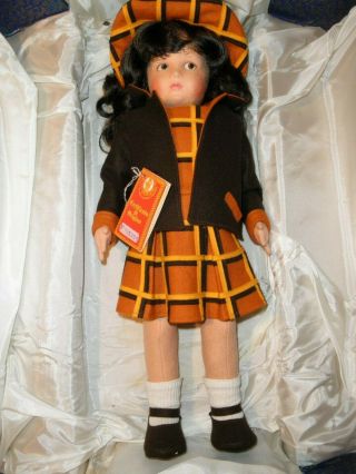 Italian Lenci Doll (1928) 19 " Corinne 1979 With Papers,